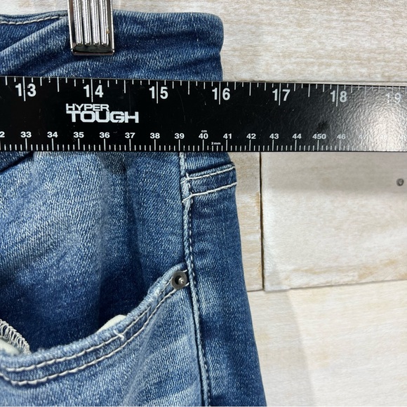 Buckle BKE Payton Cropped Straight Jeans Womens 30x28 Raw Hem Universal Fit - Picture 11 of 13